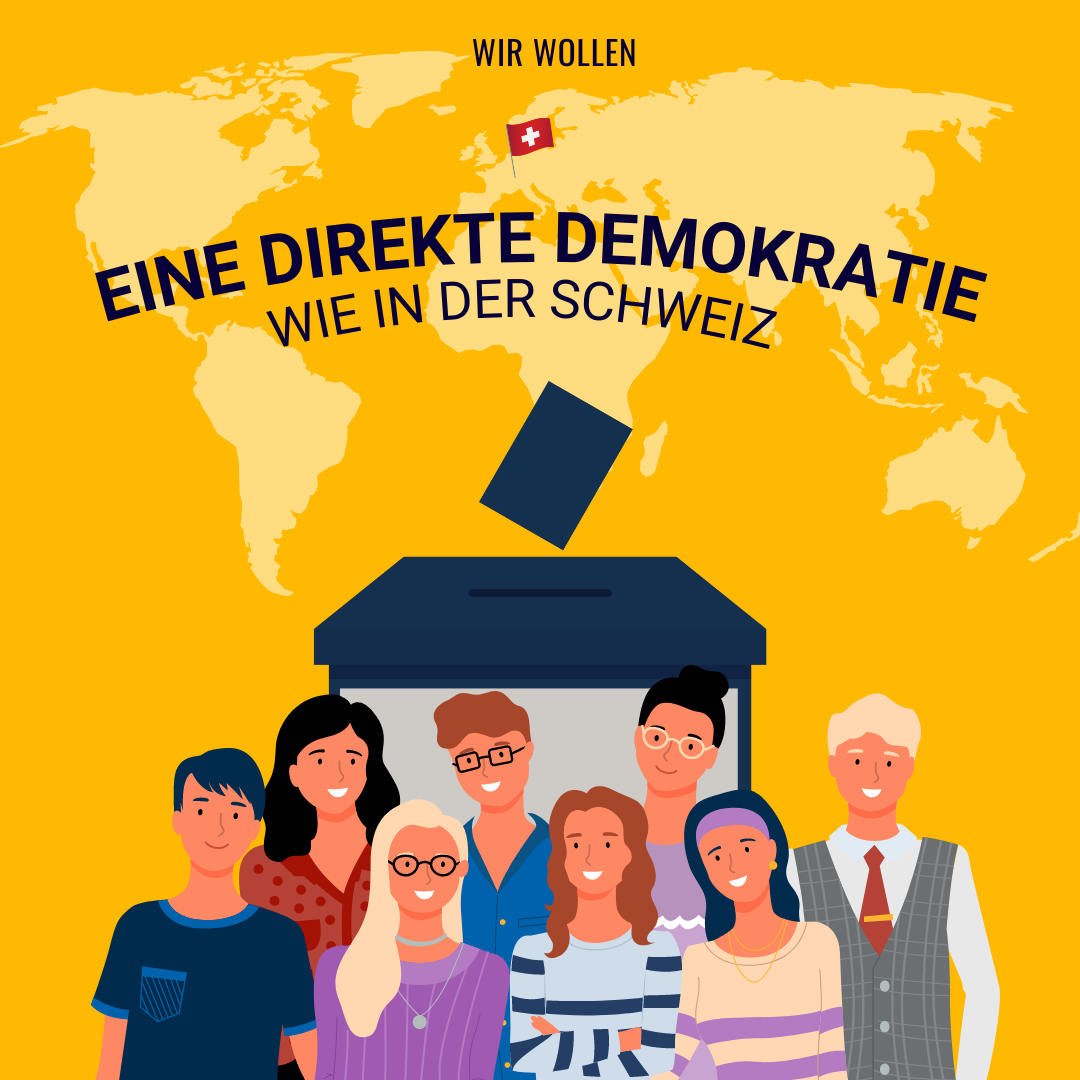 Direkte Demokratie wie in der Schweiz