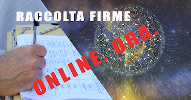 Petizione raccolta firme ONLINE